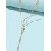 Rhinestone Decor Body Chain