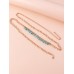 Turquoise Decor Waist Chain
