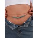 Turquoise Decor Waist Chain