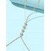 Rhinestone Decor Body Chain