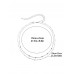 2pcs Disc Decor Waist Chain