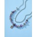 2pcs set Butterfly Charm Waist Chain