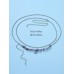2pcs set Butterfly Charm Waist Chain